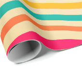 Colorful Striped Seamless Pattern. illustration. b Cadeaupapier (Rol Hoek)