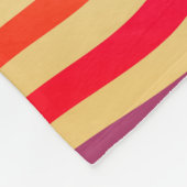 Colorful Striped Seamless Pattern. illustration. b Fleece Deken (Hoek)