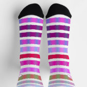 Colorful Stripelike Designer Sokken (Top)