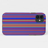 Colorful Stripes 04 iPhone Case (Achterkant (horizontaal))