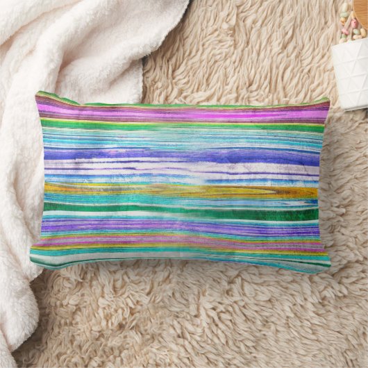Colorful Stripes Kussen (Deken)