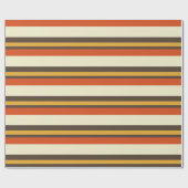Colorful Stripes Patroon 2 Cadeaupapier (Vlak)