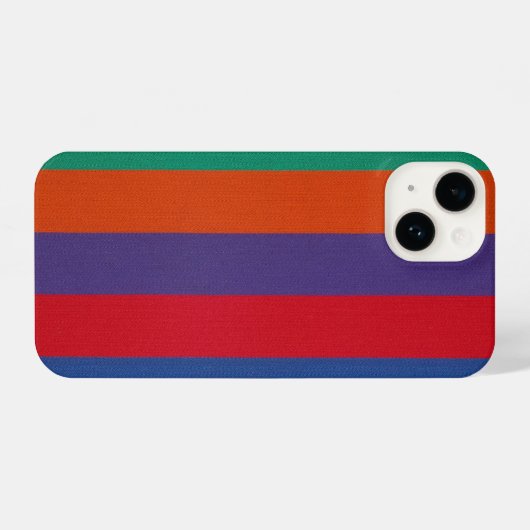 Colorful Stripes Pattern iPhone Hoesje (Achterkant horizontaal)