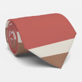 Colorful Stripes Pattern Stropdas (Opgerold)