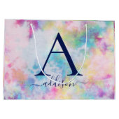 Colorful Stropdas-Dye Monogram Groot Cadeauzakje (Achterkant)