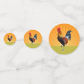 Colorful Strutster Design Table Confetti (Voorkanten)