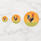 Colorful Strutster Design Table Confetti (Achterkanten)