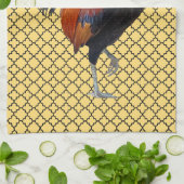 Colorful Strutting Rooster Kitchen Towel Theedoek (Gevouwen)
