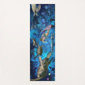 Colorful Stylish Sea Life Yogamat (Voorkant)
