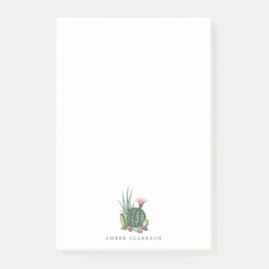 Colorful Succulent Bloom | Tal Post-it® Notes (Voorkant)