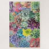 Colorful Succulent Puzzle Legpuzzel (Verticaal)