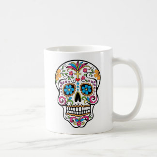 Colorful Sugar Skull Koffiemok