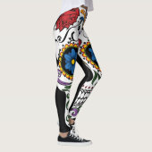 Colorful Sugar Skull Leggings (Rechts)