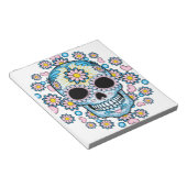 Colorful Sugar Skull Notitieblok (Schuin)
