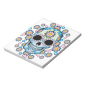 Colorful Sugar Skull Notitieblok (Linkerzijde)