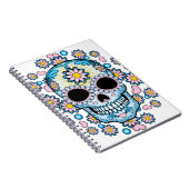 Colorful Sugar Skull Notitieboek (Rechterzijde)