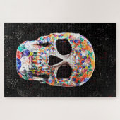 Colorful Sugar Skull Pop Art Balloons Design Legpuzzel (Horizontaal)