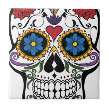 Colorful Sugar Skull