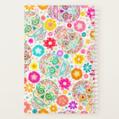 Colorful Sugar Skulls Fiesta Planner (Achterkant)
