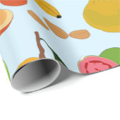 Colorful Summer Fruit Pattern Cadeaupapier (Rol Hoek)