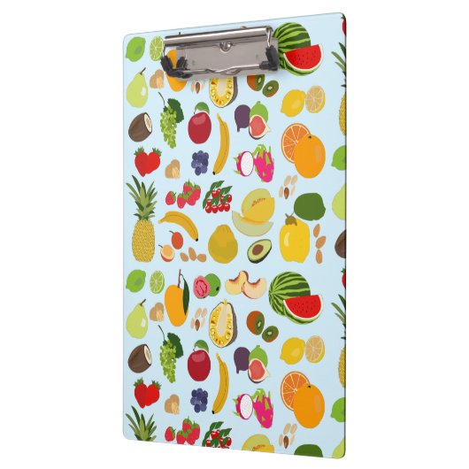 Colorful Summer Fruit Pattern Klembord (Links)