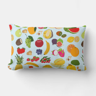 Colorful Summer Fruit Pattern Kussen