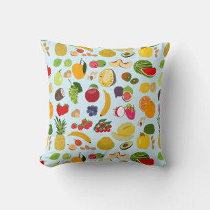 Colorful Summer Fruit Pattern Kussen