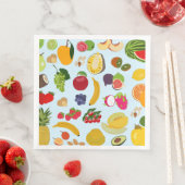 Colorful Summer Fruit Pattern Servet (Insitu)
