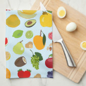 Colorful Summer Fruit Pattern Theedoek (Quarter Fold)