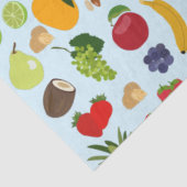 Colorful Summer Fruit Pattern Tissuepapier (Detail)