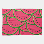 Colorful Summer Fun Watermelon Pattern Theedoek (Horizontaal)