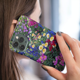Colorful Summer Garden Floral iPhone 16 Hoesje