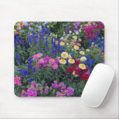Colorful Summer Garden Floral Muismat (Met muis)