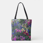 Colorful Summer Garden Floral Tote Bag (Achterkant)