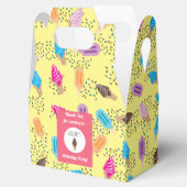 Colorful Summer Ice Cream Ice Poppen Birthday Part Bedankdoosjes (Geopend)