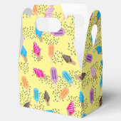 Colorful Summer Ice Cream Ice Poppen Patroon Bedankdoosjes (Geopend)