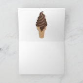 Colorful Summer Ice Cream Pattern Kaart (Binnen)