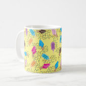 Colorful Summer Ice Cream Pattern Koffiemok (Voorkant links)