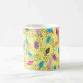 Colorful Summer Ice Cream Pattern Koffiemok (Center)