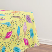 Colorful Summer Ice Cream Pattern Tafelkleed (Voorbeeld)