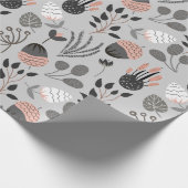 Colorful Summer Pattern Cadeaupapier (Hoek)