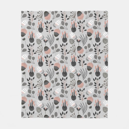 Colorful Summer Pattern Fleece Deken (Voorkant)