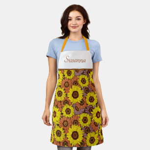 Colorful Sunflower Patroon Schort