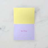 Colorful Sunny Day Tulips All Occasiom Kaart (Binnen)