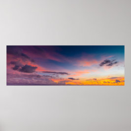 Colorful Sunrise, Fort Pierce, Florida Poster