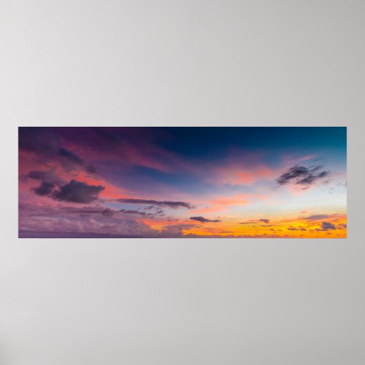 Colorful Sunrise, Fort Pierce, Florida Poster (Voorkant)