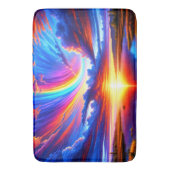 Colorful Sunset Badmat (Voorkant Verticaal)