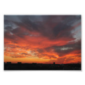 Colorful Sunset Foto Afdruk (Voorkant)