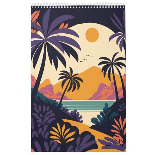  Colorful sunset Kalender (Hoes)