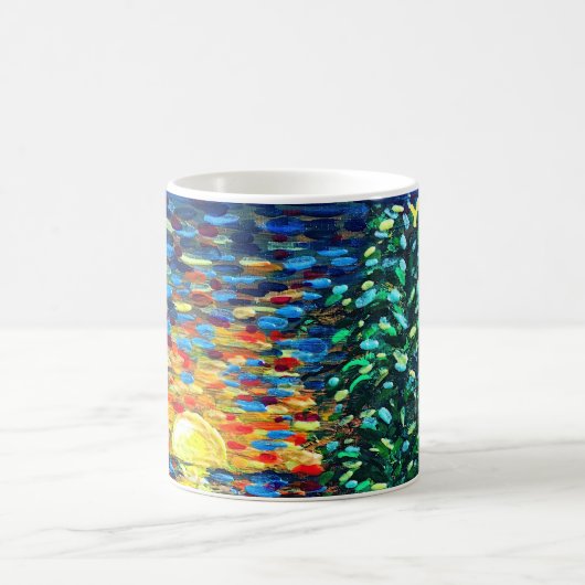 Colorful Sunset Mok (naam toevoegen) (Center)